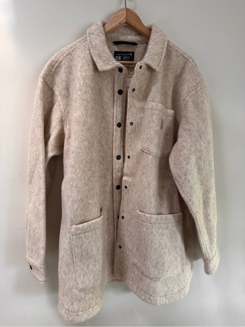Carhartt Women’s Light Beige Shirt Jacket